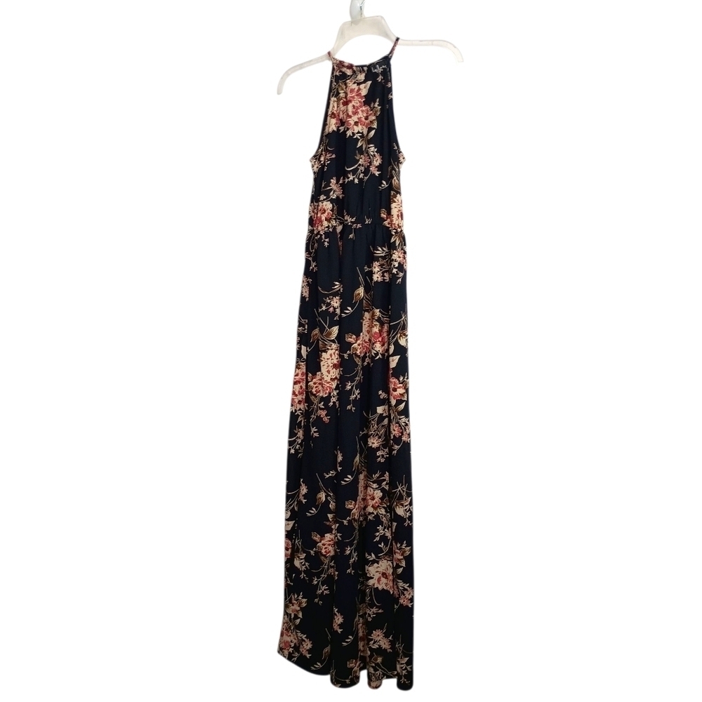 Lulu's - Floral Sleeveless Maxi Dress - Size XS